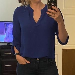 Blue blouse